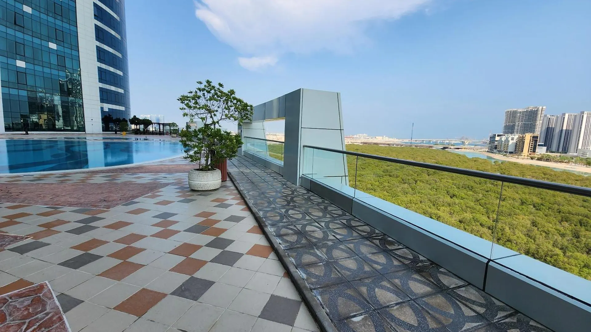 Appartement Harf4606 Huge Water Front 1Br Apt With 2 Sofa Beds In Alreem Island Abu Dhabi