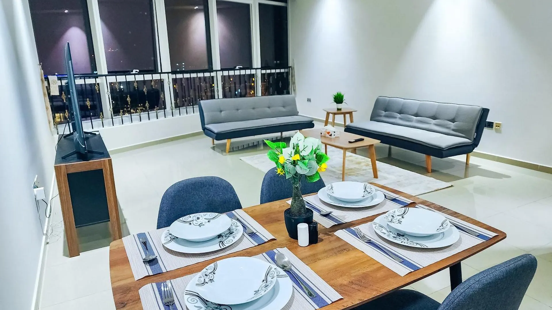 Harf4606 Huge Water Front 1Br Apt With 2 Sofa Beds In Alreem Island Abu Dhabi 0*,